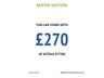USED 2016 66 VOLKSWAGEN UP! 1.0 Move up! Hatchback 5dr Petrol ASG Euro 6 (60 ps) FULL HISTORY &pound;20 TAX 1 OWNER
