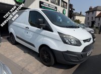 USED 2014 64 FORD TRANSIT CUSTOM 2.2 TDCi 290 Panel Van 5dr Diesel Manual L1 H1 (186 g/km, 98 bhp) 