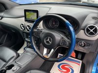 USED 2015 64 MERCEDES-BENZ B CLASS 1.5 B180 CDI SE MPV 5dr Diesel 7G-DCT Euro 6 (s/s) (109 ps) ONLY &pound;20 ROAD TAX + SAT NAV + LEATHER + CAMERA + AUTOMATIC + HIGH SPEC