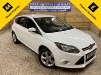USED 2014 14 FORD FOCUS 1.6 Zetec Hatchback 5dr Petrol Manual Euro 5 (105 ps) TWO LOCAL LADY OWNERS  EXC DRIVE