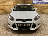 USED 2014 14 FORD FOCUS 1.6 Zetec Hatchback 5dr Petrol Manual Euro 5 (105 ps) TWO LOCAL LADY OWNERS  EXC DRIVE