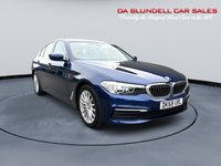 USED 2018 68 BMW 5 SERIES 3.0 530d SE Saloon 4dr Diesel Auto Euro 6 (s/s) (265 ps) 1 OWNER+FBMWSH+NAV+LEATHER+PDC