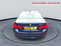 USED 2018 68 BMW 5 SERIES 3.0 530d SE Saloon 4dr Diesel Auto Euro 6 (s/s) (265 ps) 1 OWNER+FBMWSH+NAV+LEATHER+PDC