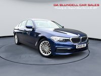 USED 2018 68 BMW 5 SERIES 3.0 530d SE Saloon 4dr Diesel Auto Euro 6 (s/s) (265 ps) 1 OWNER+FBMWSH+NAV+LEATHER+PDC
