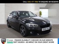 USED 2018 68 BMW 1 SERIES 1.5 118i M Sport Shadow Edition Hatchback 5dr Petrol Manual Euro 6 (s/s) (136 ps) HISTORY+HEATED LEATHER+SAT NAV