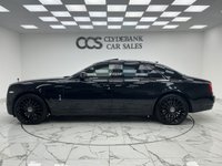 USED 2017 53 ROLLS-ROYCE GHOST 6.6 V12 Saloon 4dr Petrol Auto Euro 6 (563 bhp) Finished In Black, This Rolls Royce Ghost Comes With A Panorama Sunroof, Full Service History, Rear Seat Entertainment With Dual Spirirt Of Ecstasy Rotary Controller, Steering Wheel In Dark Spice, Active Air Suspension, Dynamic LED Headlights, Heads Up Display, 22" Hawk Alloy Wheels With Floating RR Emblem, Reverse And 360 Degree Cameras, Dark Chrome Spirit Of Ecstasy, 4 Zone Climate Control, Front And Rear Heated And Memory Seats, Two Tone Leather In Consort Red/Black.