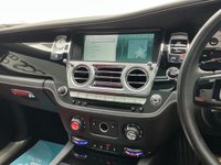 USED 2017 53 ROLLS-ROYCE GHOST 6.6 V12 Saloon 4dr Petrol Auto Euro 6 (563 bhp) Finished In Black, This Rolls Royce Ghost Comes With A Panorama Sunroof, Full Service History, Rear Seat Entertainment With Dual Spirirt Of Ecstasy Rotary Controller, Steering Wheel In Dark Spice, Active Air Suspension, Dynamic LED Headlights, Heads Up Display, 22" Hawk Alloy Wheels With Floating RR Emblem, Reverse And 360 Degree Cameras, Dark Chrome Spirit Of Ecstasy, 4 Zone Climate Control, Front And Rear Heated And Memory Seats, Two Tone Leather In Consort Red/Black.