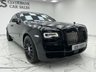 USED 2017 53 ROLLS-ROYCE GHOST 6.6 V12 Saloon 4dr Petrol Auto Euro 6 (563 bhp) Finished In Black, This Rolls Royce Ghost Comes With A Panorama Sunroof, Full Service History, Rear Seat Entertainment With Dual Spirirt Of Ecstasy Rotary Controller, Steering Wheel In Dark Spice, Active Air Suspension, Dynamic LED Headlights, Heads Up Display, 22" Hawk Alloy Wheels With Floating RR Emblem, Reverse And 360 Degree Cameras, Dark Chrome Spirit Of Ecstasy, 4 Zone Climate Control, Front And Rear Heated And Memory Seats, Two Tone Leather In Consort Red/Black.