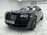 USED 2017 53 ROLLS-ROYCE GHOST 6.6 V12 Saloon 4dr Petrol Auto Euro 6 (563 bhp) Finished In Black, This Rolls Royce Ghost Comes With A Panorama Sunroof, Full Service History, Rear Seat Entertainment With Dual Spirirt Of Ecstasy Rotary Controller, Steering Wheel In Dark Spice, Active Air Suspension, Dynamic LED Headlights, Heads Up Display, 22" Hawk Alloy Wheels With Floating RR Emblem, Reverse And 360 Degree Cameras, Dark Chrome Spirit Of Ecstasy, 4 Zone Climate Control, Front And Rear Heated And Memory Seats, Two Tone Leather In Consort Red/Black.