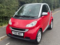 USED 2010 10 SMART FORTWO 0.8 CDI Passion SoftTouch/AUTOMATIC Euro 5 (54 bhp) 2DR COUPE A/C+GLASS ROOF+AUTO+