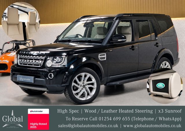 View our LAND ROVER DISCOVERY 4