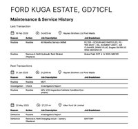 USED 2022 71 FORD KUGA 2.5h Duratec ST-Line Edition SUV 5dr Petrol Hybrid CVT Euro 6 (s/s) (190 ps) 1 OWNER FULL DEALER SERVICE HISTORY