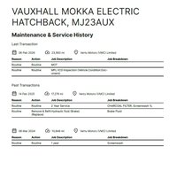 USED 2023 23 VAUXHALL MOKKA ELECTRIC 50kWh GS SUV 5dr Electric Auto (136 ps) 1 OWNER FULL DEALER SERVICE HISTORY