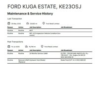 USED 2023 23 FORD KUGA 1.5T EcoBoost ST-Line Edition SUV 5dr Petrol Manual Euro 6 (s/s) (150 ps) 1 OWNER FULL DEALER SERVICE HISTORY