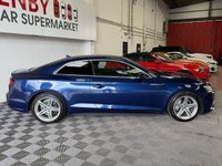 USED 2017 67 AUDI A5 2.0 TDI S line Coupe 2dr Diesel S Tronic Euro 6 (s/s) (190 ps) DIGI DASH+CARPLAY+18"ALLOYS