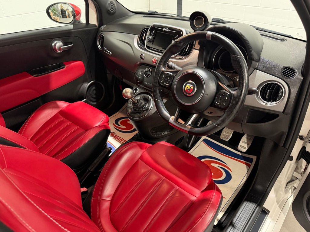 USED 2018 18 ABARTH 595 1.4 T-Jet Turismo Hatchback 3dr Petrol Manual Euro 6 (165 bhp) 