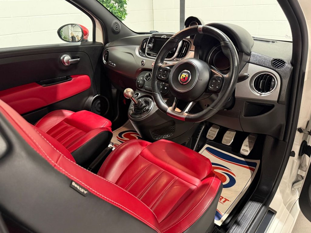 USED 2018 18 ABARTH 595 1.4 T-Jet Turismo Hatchback 3dr Petrol Manual Euro 6 (165 bhp) 
