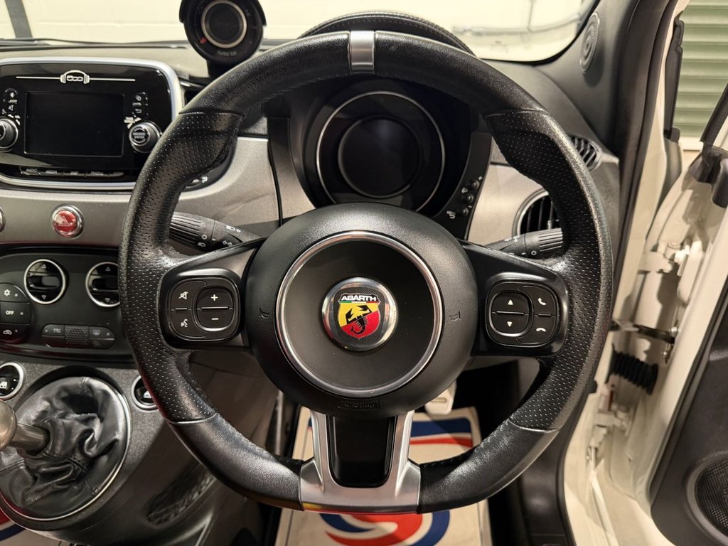 USED 2018 18 ABARTH 595 1.4 T-Jet Turismo Hatchback 3dr Petrol Manual Euro 6 (165 bhp) 
