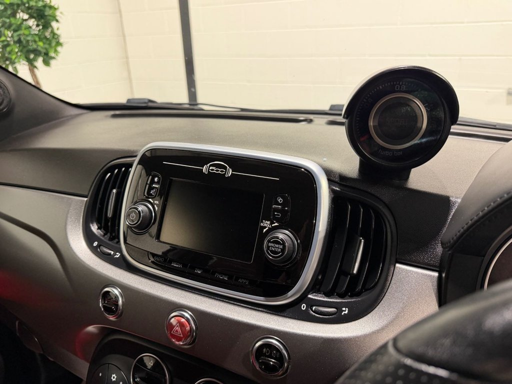 USED 2018 18 ABARTH 595 1.4 T-Jet Turismo Hatchback 3dr Petrol Manual Euro 6 (165 bhp) 