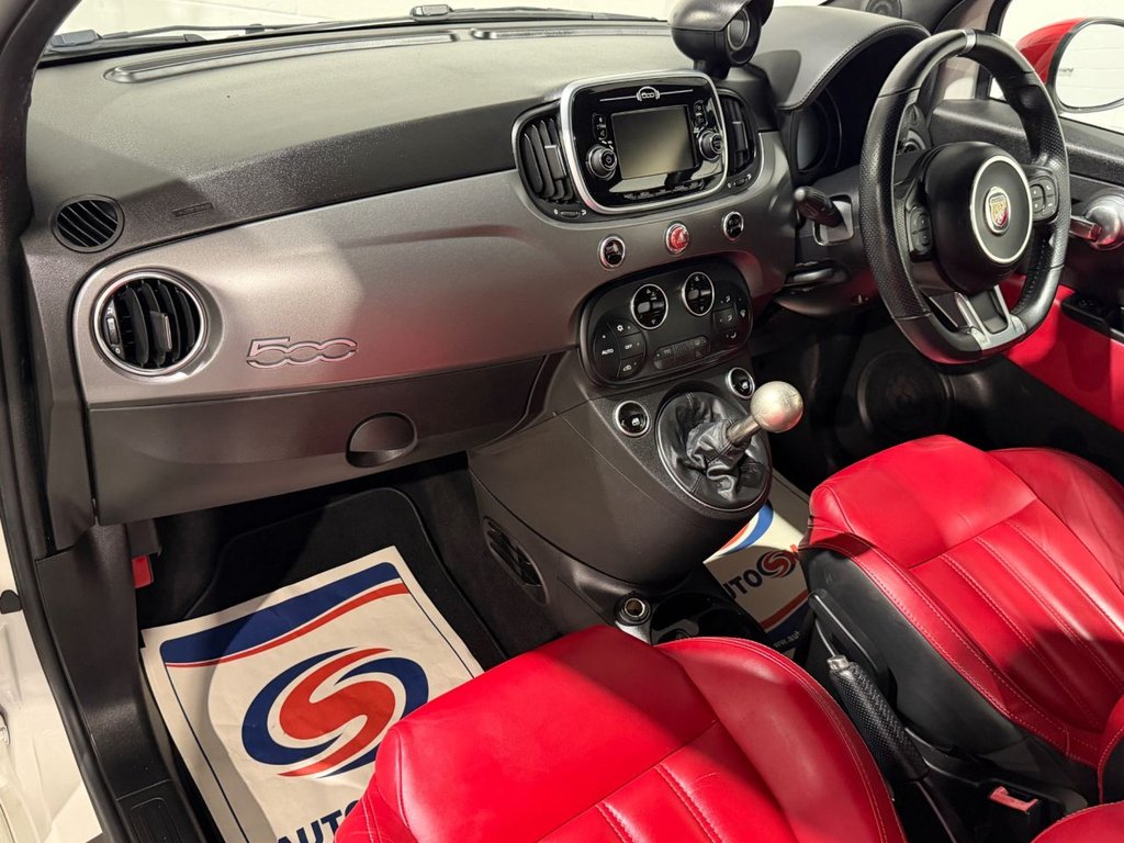 USED 2018 18 ABARTH 595 1.4 T-Jet Turismo Hatchback 3dr Petrol Manual Euro 6 (165 bhp) 