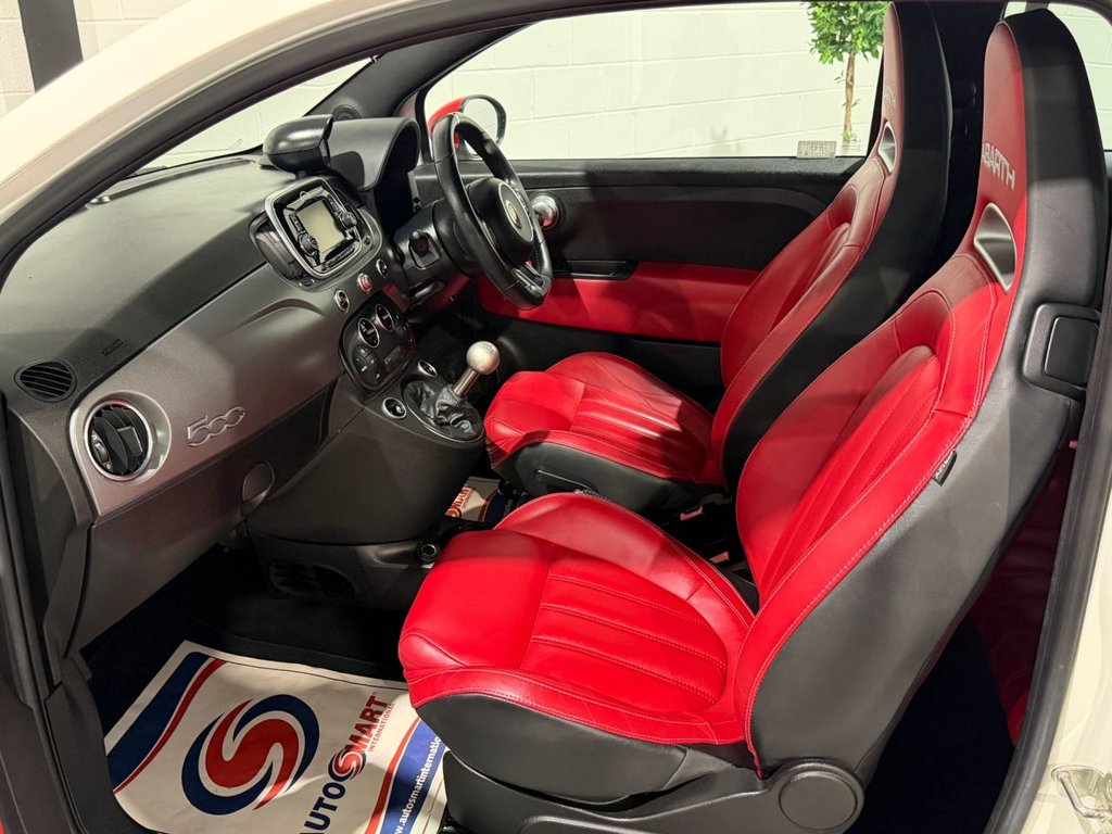 USED 2018 18 ABARTH 595 1.4 T-Jet Turismo Hatchback 3dr Petrol Manual Euro 6 (165 bhp) 