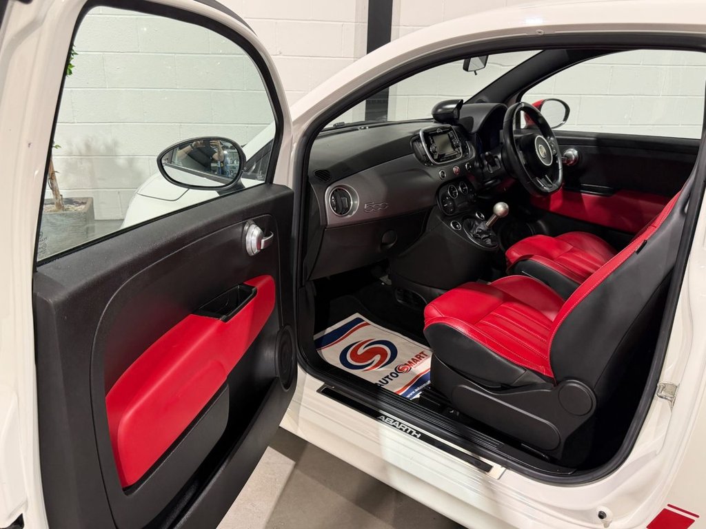 USED 2018 18 ABARTH 595 1.4 T-Jet Turismo Hatchback 3dr Petrol Manual Euro 6 (165 bhp) 