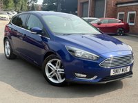 USED 2017 17 FORD FOCUS 1.0T EcoBoost Titanium Hatchback 5dr Petrol Auto Euro 6 (s/s) (125 ps) APPLE CARPLAY -PARKING SENSORS