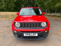 USED 2016 16 JEEP RENEGADE 1.4T MultiAirII Longitude SUV 5dr Petrol Manual Euro 6 (s/s) (140 ps) cheap to run good family car