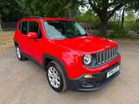 2016 JEEP RENEGADE 1.4T MultiAirII Longitude SUV 5dr Petrol Manual Euro 6 (s/s) (140 ps) &pound;5995.00