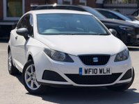 USED 2010 10 SEAT IBIZA 1.2 12V S Sport Coupe 3dr Petrol Manual Euro 4 AC (70 ps) 