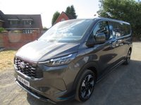 USED 2024 74 FORD TRANSIT CUSTOM 2.5 320 Duratec 11.8kWh Sport Panel Van 5dr Petrol Plug-in Hybrid Auto L2 Euro 6 (232 ps) ONLY 17K MILES