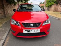 USED 2017 17 SEAT IBIZA 1.2 TSI FR Hatchback 5dr Petrol Manual Euro 6 (110 ps) 3 OWNERS, EXCELLENT SERVICE HISTORY, 7 SERVICES, 1YR MOT, NAV, ALLOYS, AIR CON, BLUETOOTH, CRUISE, DAB RADIO CD, E/WINDOWS, R/LOCKING, FREE WARRANTY, FINANCE AVAILABLE, HPI CLEAR, PART EXCHANGE WELCOME,