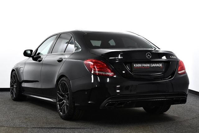 USED 2018 68 MERCEDES-BENZ C-CLASS 4.0 C63 V8 BiTurbo AMG S (Premium) Saloon 4dr Petrol SpdS MCT Euro 6 (s/s) (510 ps) &pound;5k Extras | PanRoof | Stealth