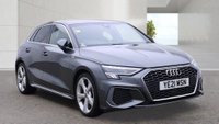 USED 2021 21 AUDI A3 1.0 TFSI 30 S line Sportback 5dr Petrol Manual Euro 6 (s/s) (110 ps) 1own/DigiDash/AppleCP/Sensors
