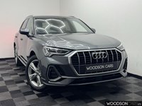 USED 2019 19 AUDI Q3 1.5 TFSI CoD 35 S line SUV 5dr Petrol S Tronic Euro 6 (s/s) (150 ps) 1 Owner / Sat Nav / Apple Car Play / Bluetooth / Isofix / DAB Radio / Parking Sensors