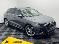 USED 2019 19 AUDI Q3 1.5 TFSI CoD 35 S line SUV 5dr Petrol S Tronic Euro 6 (s/s) (150 ps) 1 Owner / Sat Nav / Apple Car Play / Bluetooth / Isofix / DAB Radio / Parking Sensors