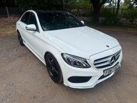 2017 MERCEDES-BENZ C CLASS 2.1 C220d AMG Line (Premium Plus) Saloon 4dr Diesel G-Tronic+ Euro 6 (s/s) (170 ps) &pound;9995.00