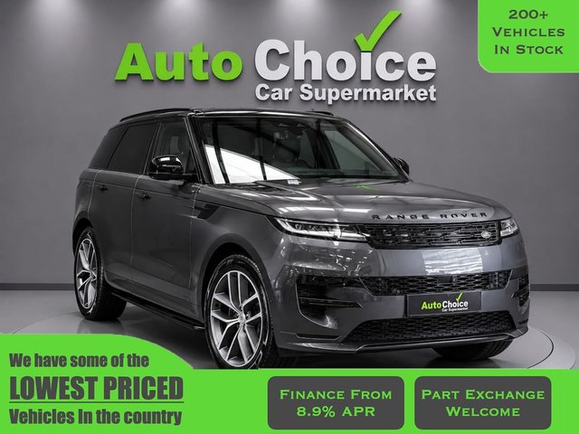 View our Land Rover Range Rover Sport range