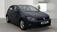USED 2016 16 VOLKSWAGEN GOLF 2.0 TDI BlueMotion Tech Match Edition Hatchback 5 Door Diesel Manual Blue Euro 6 1 Former Keeper Low Tax 