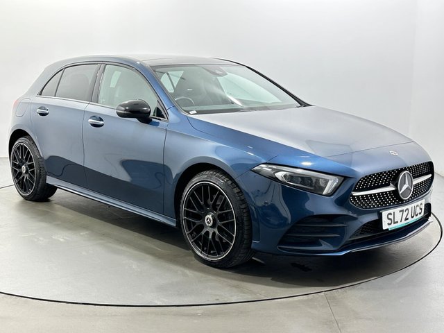 View our Mercedes-Benz A Class 1.3 A250e 15.6kWh AMG Line Night Edition (Premium Plus) 8G-DCT Euro 6 (s/s) 5dr