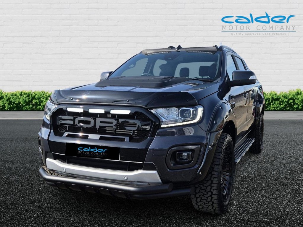USED 2021 71 FORD RANGER 2.0 EcoBlue Wildtrak Pickup Double Cab 4dr Diesel Auto 4WD Euro 6 (s/s) (213 ps) FULL RAPTOR STYLE BODY KIT+20”ALLOY