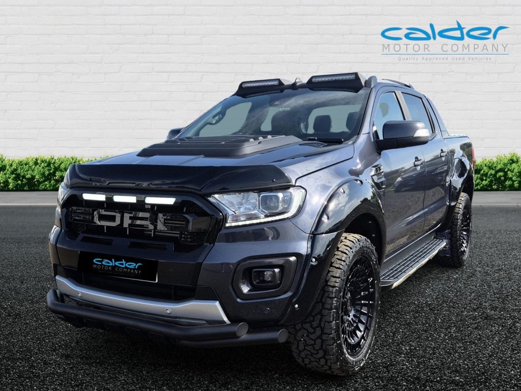 USED 2021 71 FORD RANGER 2.0 EcoBlue Wildtrak Pickup Double Cab 4dr Diesel Auto 4WD Euro 6 (s/s) (213 ps) FULL RAPTOR STYLE BODY KIT+20”ALLOY
