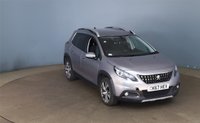 USED 2017 67 PEUGEOT 2008 1.2 PureTech Allure SUV 5dr Petrol Manual Euro 6 (s/s) (110 ps) FSH! PART LEATHER! PRIVACY!