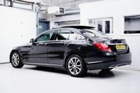 USED 2014 64 MERCEDES-BENZ C CLASS 2.0 C220d Sport Saloon 4dr Diesel G-Tronic+ Euro 6 (s/s) (194 ps) PANORAMIC ROOF | BLACK LEATHER