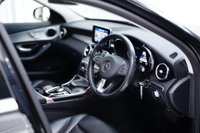 USED 2014 64 MERCEDES-BENZ C CLASS 2.0 C220d Sport Saloon 4dr Diesel G-Tronic+ Euro 6 (s/s) (194 ps) PANORAMIC ROOF | BLACK LEATHER