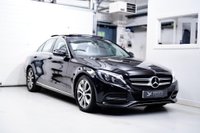USED 2014 64 MERCEDES-BENZ C CLASS 2.0 C220d Sport Saloon 4dr Diesel G-Tronic+ Euro 6 (s/s) (194 ps) PANORAMIC ROOF | BLACK LEATHER