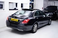 USED 2014 64 MERCEDES-BENZ C CLASS 2.0 C220d Sport Saloon 4dr Diesel G-Tronic+ Euro 6 (s/s) (194 ps) PANORAMIC ROOF | BLACK LEATHER