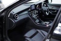 USED 2014 64 MERCEDES-BENZ C CLASS 2.0 C220d Sport Saloon 4dr Diesel G-Tronic+ Euro 6 (s/s) (194 ps) PANORAMIC ROOF | BLACK LEATHER