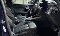 USED 2022 22 AUDI A3 1.0 TFSI 30 S line Sportback S Tronic Euro 6 (s/s) 5dr BLACK ALLOYS | BLACK LEATHER