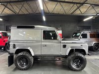USED 2010 10 LAND ROVER DEFENDER 90 2.4 TDCi Hard Top SUV 3dr Diesel Manual 4WD SWB Euro 4 (122 bhp) 2010 LANDROVER DEFENDER 90 HARDTOP 2.4 TDCI - NO VAT - THOUSANDS SPENT ON UPGRADEDS - LIFT KIT - FOX SHOCKERS - BUCKET SEATS - REAR BULKHEAD MOD - STEELIE WHEELS AND OFF ROAD TYRES - ELECTRIC WINDOWS - FRONT CUBBY